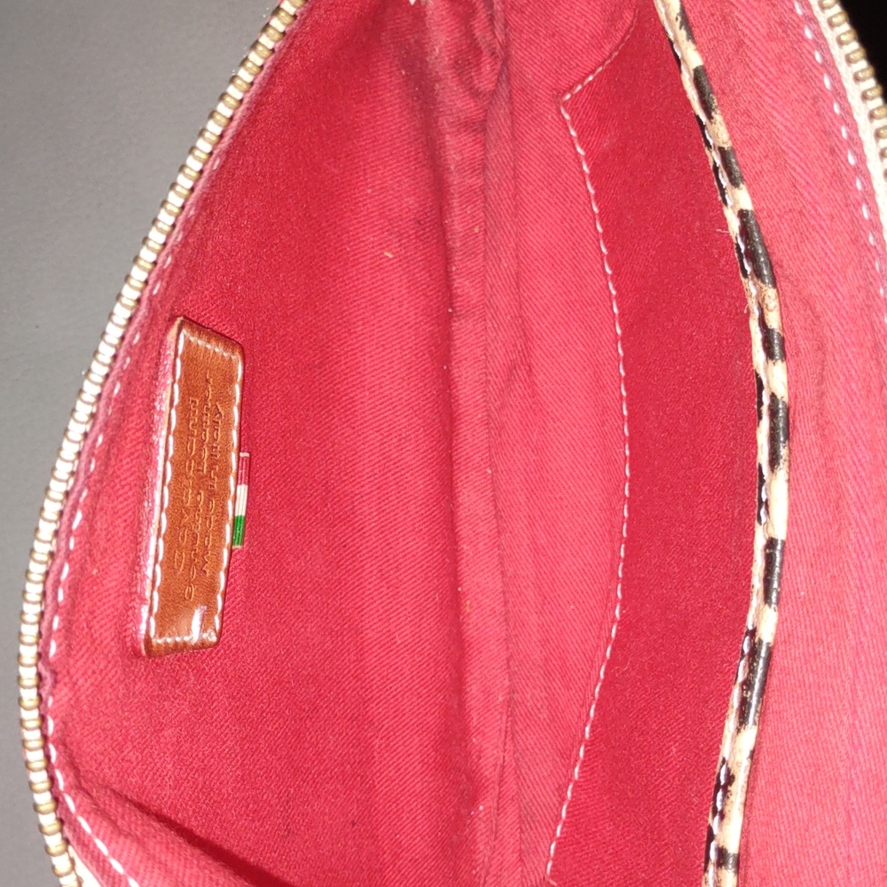 Cavalcanti Leopard Print Wristlet - image 5